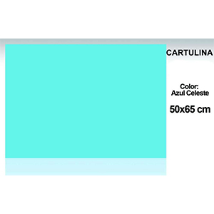 Cartulina Pastel Celeste R4U Canarias