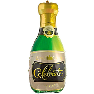 Globo Botella Champagne R4U Canarias